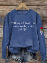 🔥Buy 3 Get 15% Off Women's Vintage Rock Tribute Print Casual Sweatshirt