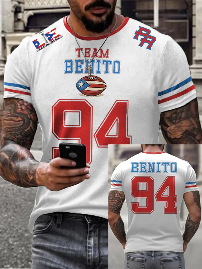 Men's Printed Short-Sleeve T-Shirt