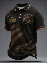 Men's Rip Legend Drive Against The Grain Casual Short-Sleeve Polo Shirt