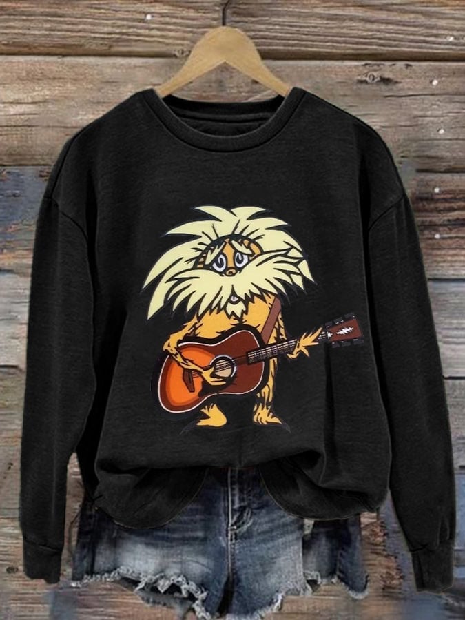 🔥Buy 3 Get 15% Off Women's Casual Printed Long-Sleeve Sweatshirt