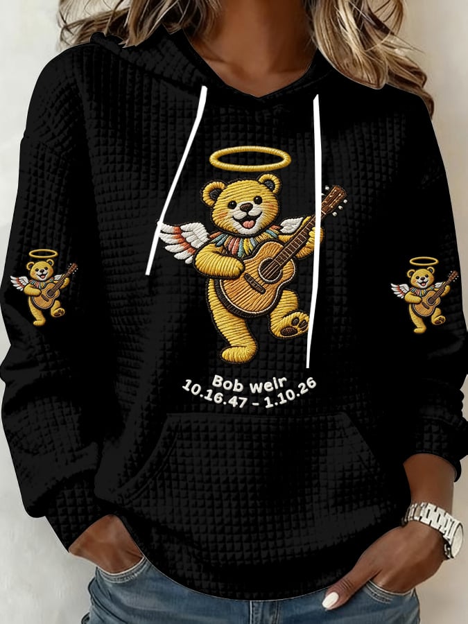 🔥Buy 3 Get 15% Off Women's RIP Bob Weir Print Casual Sweatshirt