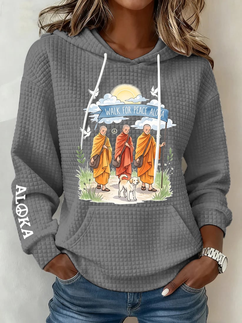 Women's Walk For Peace  Art Print Sweatshirt