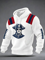 Men's Football Print Sweatshirt