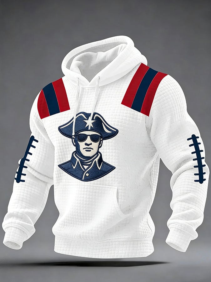 Men's Football Print Sweatshirt