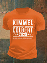Men's Talk Show Colbert Kimme Legend 2028 T-shirt