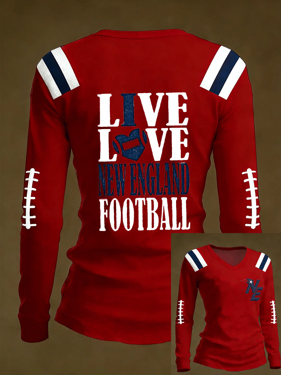 Women's Football Long Sleeve Shirt