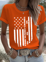 🔥Buy 3 Get 15% Off🔥Women's No Thrones No Crowns No Kings Printed Pure Cotton Casual T-Shirt