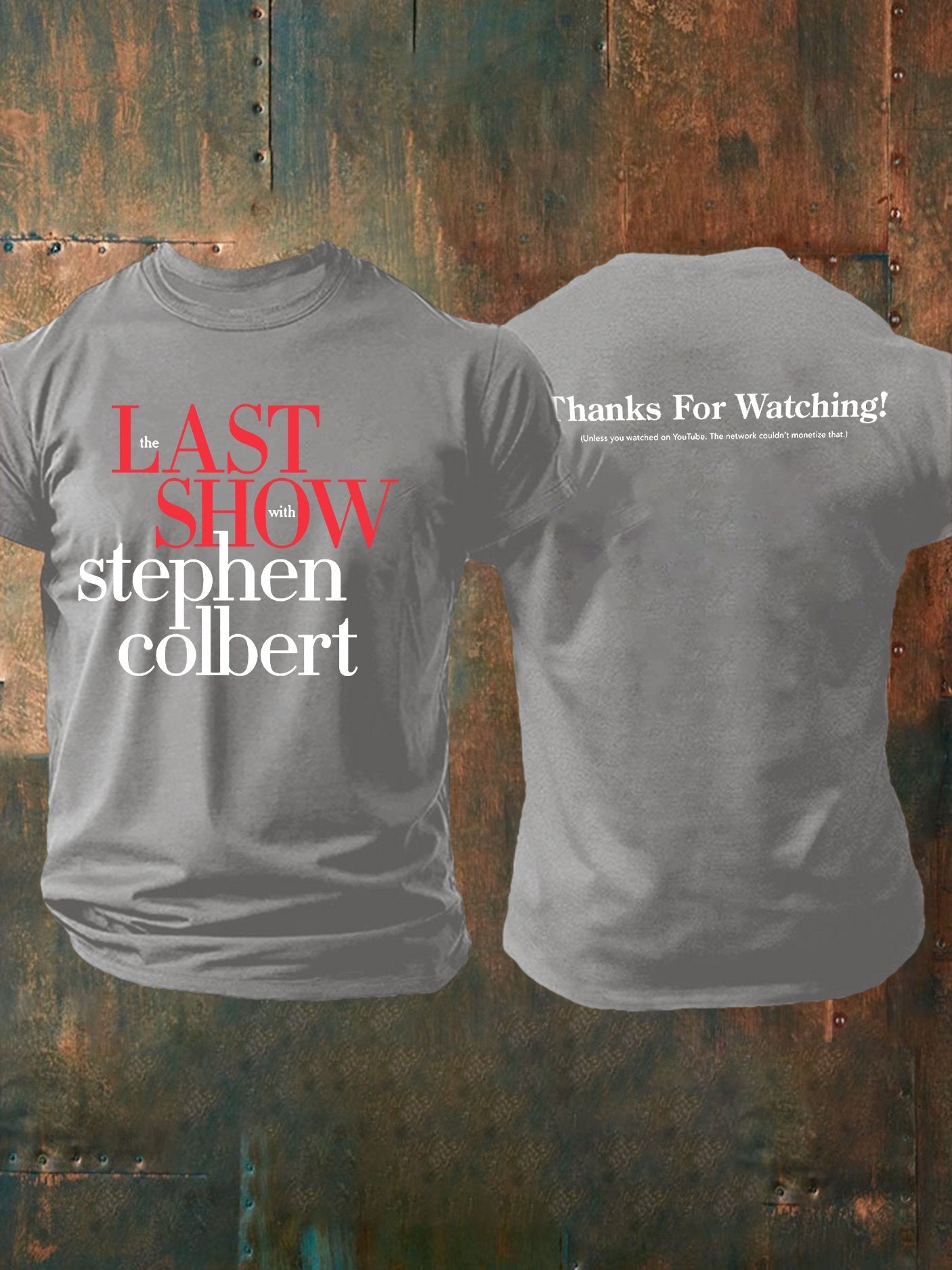 🔥Buy 3 Get 15% Off Men's Retro Last Show Print T-Shirt