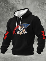 Men's Football Print Sweatshirt