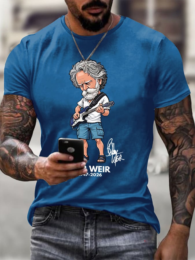 🔥Buy 3 Get 15% Off Men's Print Casual Printed T-shirt