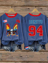 Women's Puerto Rico Print Sweatshirt