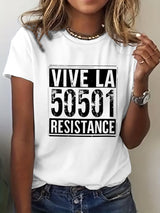 🔥Buy 3 Get 15% Off🔥Women's 50501 Protest Print T-Shirt
