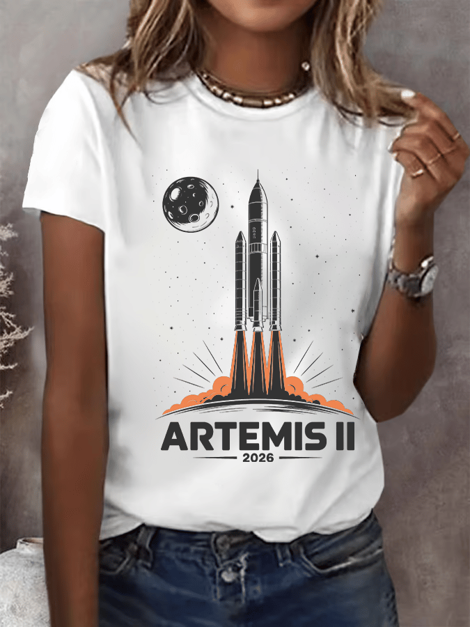 Women's  ARTEMIS II Print T-Shirt