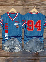 Women's Puerto Rican Rapper Print T-Shirt