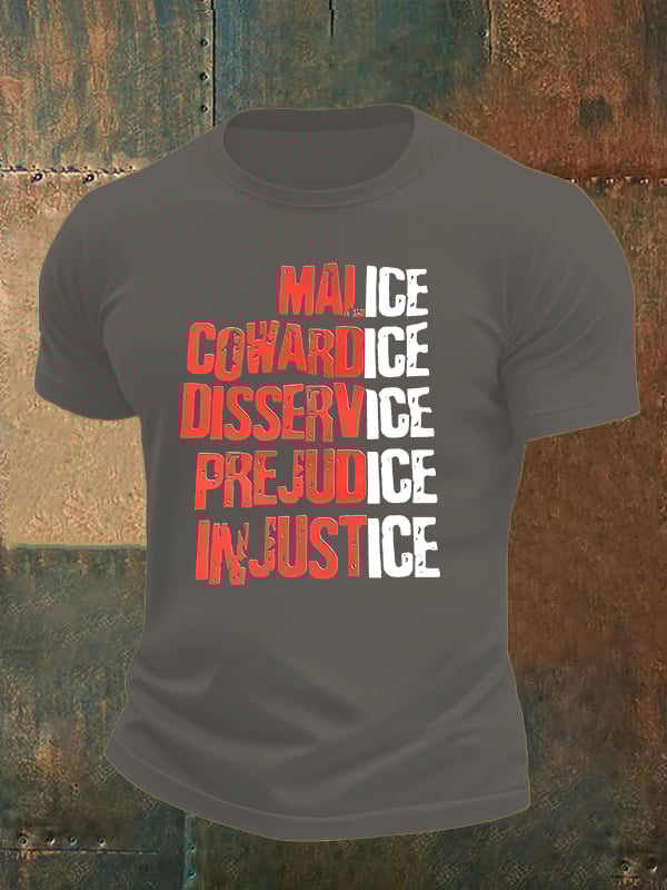 Men's  Justice For Her  T-Shirt