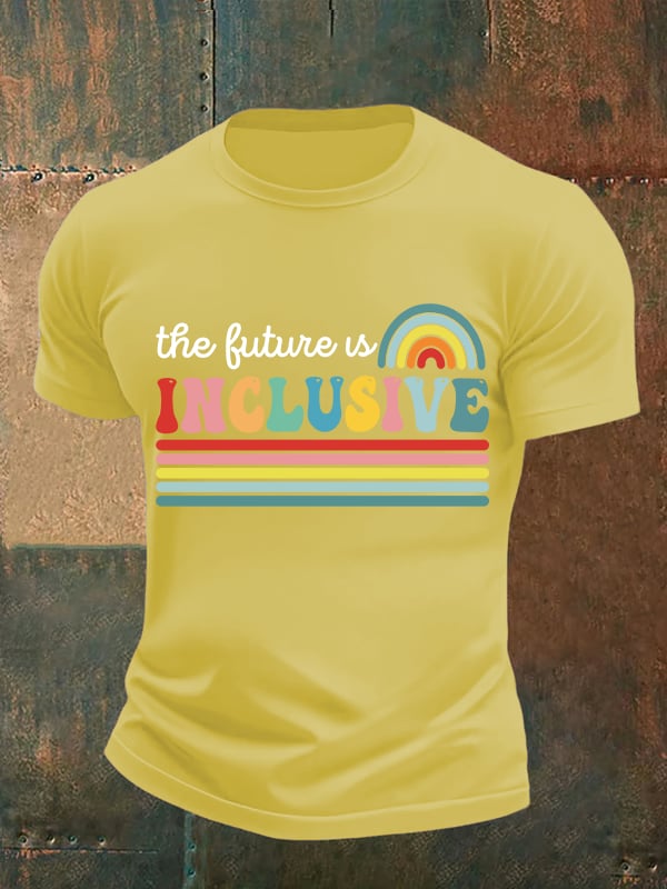 Men's The Future Is an Inclusive Print T-Shirt