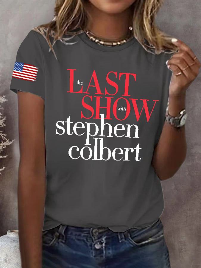 🔥Buy 3 Get 15% Off Retro Last Show Print T-Shirt