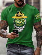 Men's Retro Resist Save The Forest Service Print T-Shirt