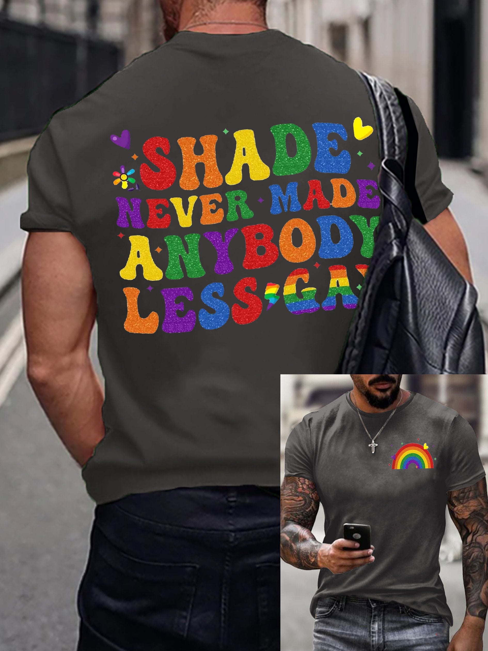 Men's Pride Month Print T-Shirt