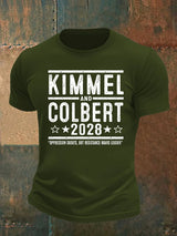 Men's Talk Show Colbert Kimme Legend 2028 T-shirt