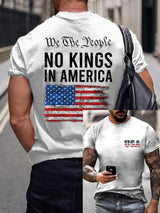 🔥Buy 3 Get 15% Off🔥Men's casual American flag-free T-shirt
