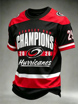 Men's Ice Hockey Print T-Shirt