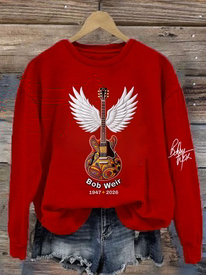 🔥Buy 3 Get 15% Off Women's Retro Rock Singer Commemorative Print Hoodies