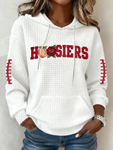 Women's Football Print Sweatshirt