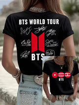 Women'S 2026 Bts Comeback Art Print T-Shirt