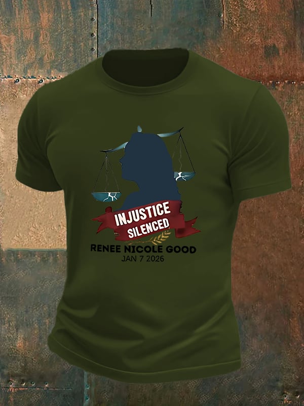 Men's  Justice for Renee Nicole Good T-Shirt