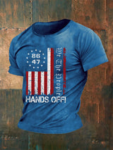 Men's We The People Hands Off My Social Security Print T-Shirt