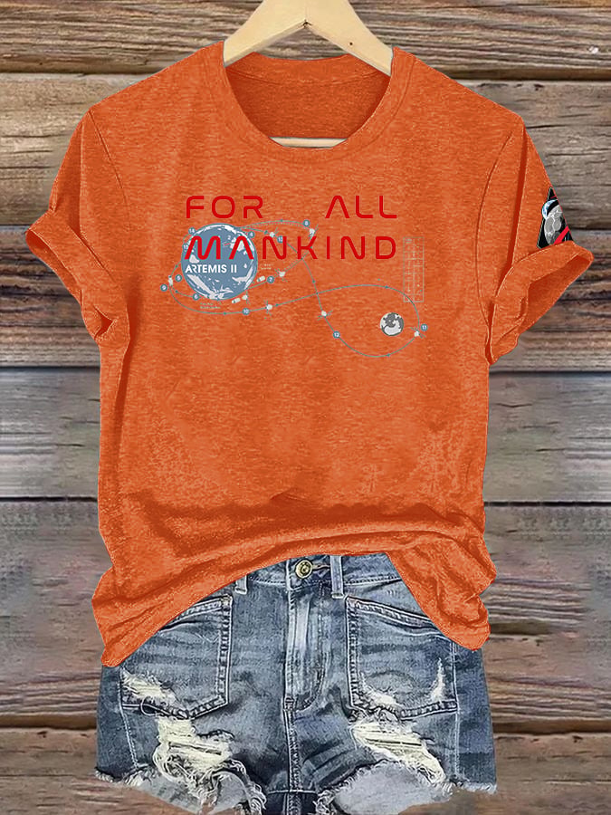 Women's  FOR ALL MANKIND Print T-Shirt