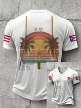 Men's Puerto Rico Print T-shirt