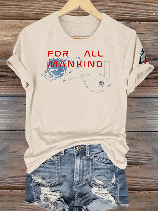 Women's  FOR ALL MANKIND Print T-Shirt