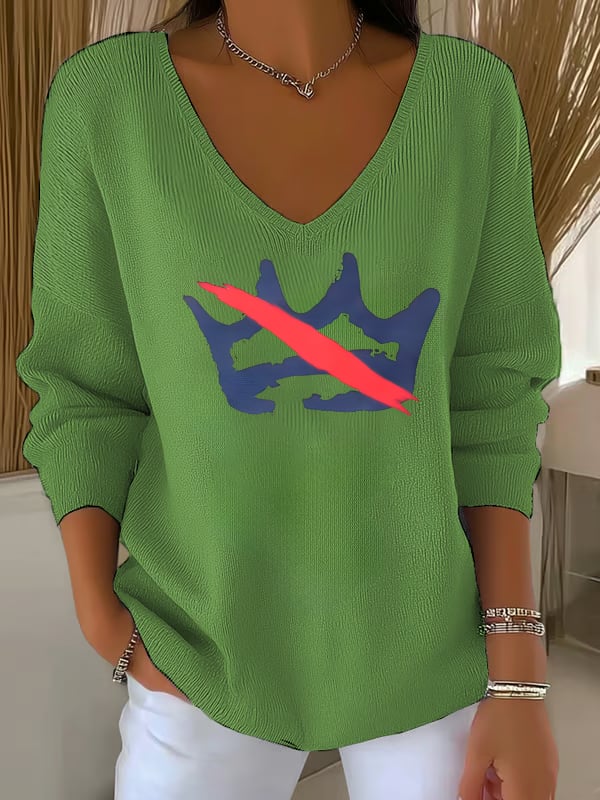 🔥Buy 3 Get 15% Off🔥Women's  America has no kings print  Sweatshirt