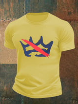 🔥Buy 3 Get 15% Off Men's America has no kings print  T-Shirt