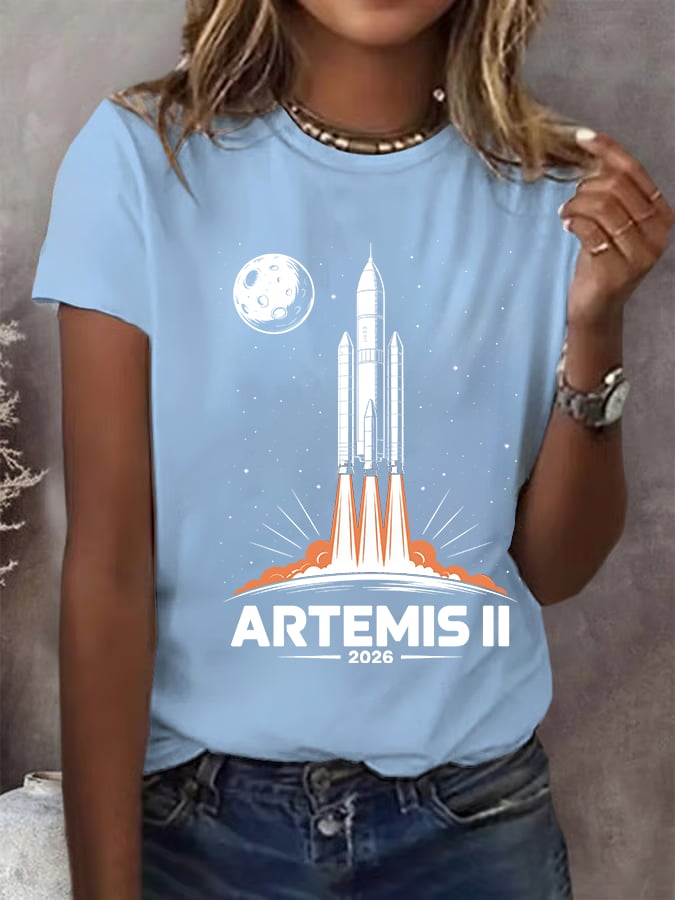 Women's  ARTEMIS II Print T-Shirt