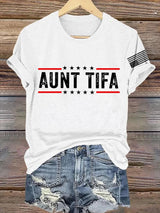 🔥Buy 3 Get 15% Off🔥Retro Aunt Tifa Print T-Shirt